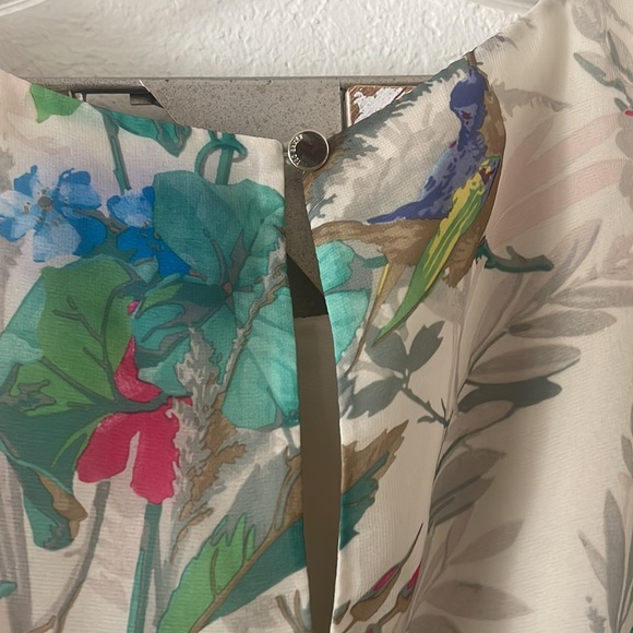 Ted Baker floral printed ruffle top dress - Picture 8 of 15